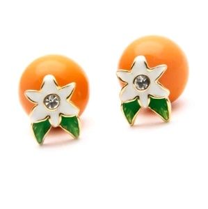 Kate Spade Orange Blossom Citrus Crush Earrings